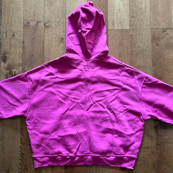 Social Scene Women's Dark Purple/Pink Pullover Hoodie Sweatshirt, Size M - NEW - Picture 11 of 11